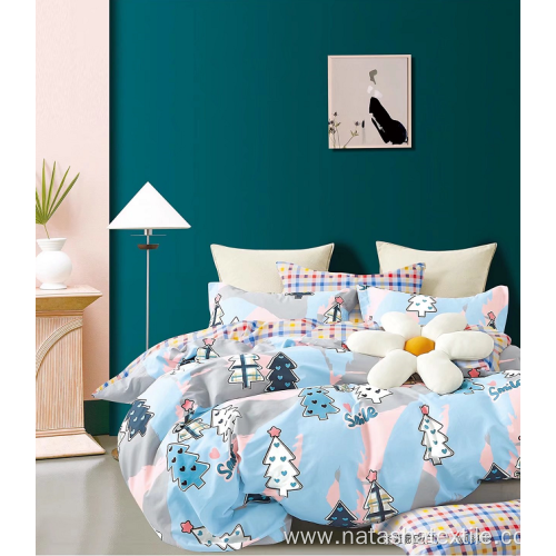 Pure Cotton active printing four pcs bedding sets